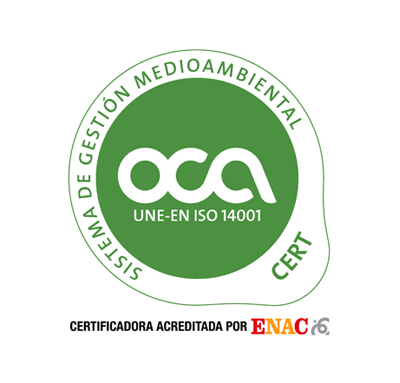 CERTIFICACIÓN OCA 14001 ENAC